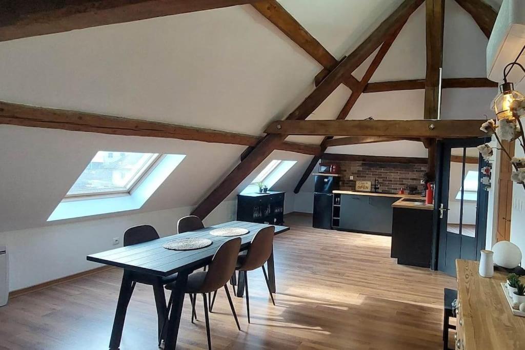 *New*Les Amandines Le Loft* Wifi Appartement Allevard Buitenkant foto