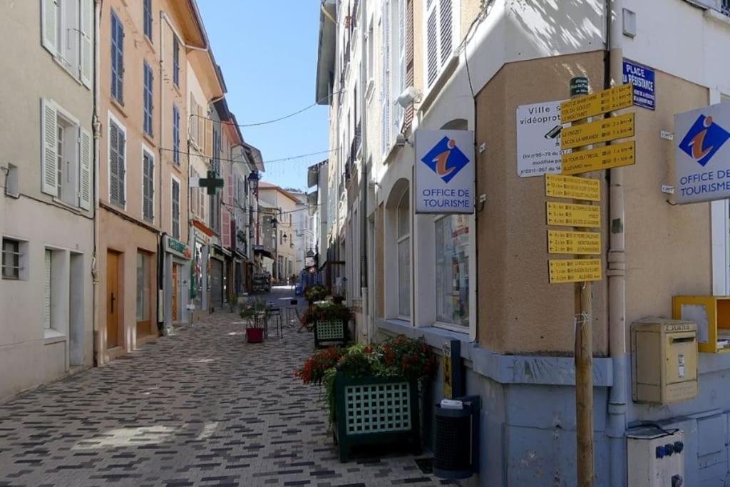 *New*Les Amandines Le Loft* Wifi Appartement Allevard Buitenkant foto
