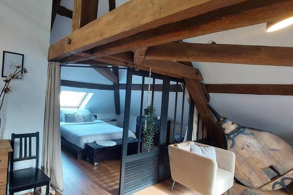 *New*Les Amandines Le Loft* Wifi Appartement Allevard Buitenkant foto